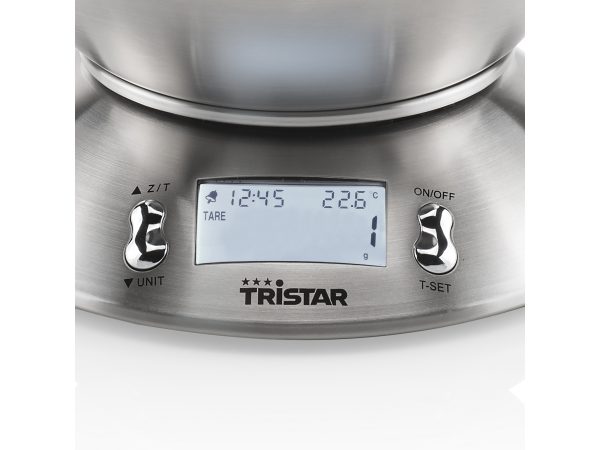 BALANZA COCINA TRISTAR KW2436 5KG INOX - Image 5