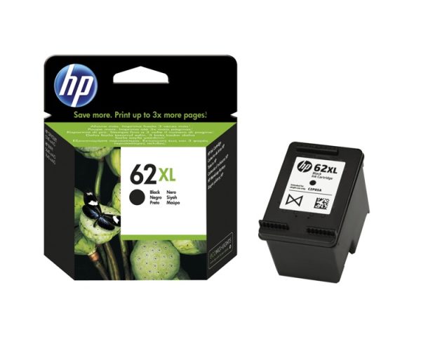 CARTUCHO NEGRO HP 62XL (C2P05AE)