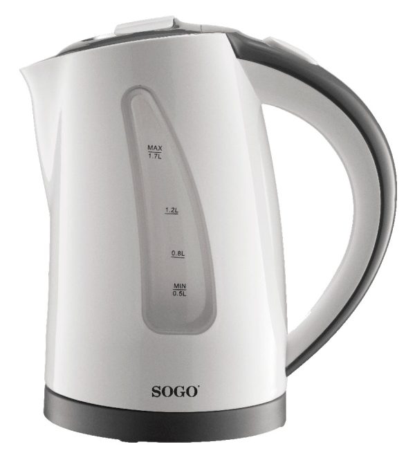 HERVIDOR SOGO SS7710 1,7L 2200W BCO.RESIST.OCULTA