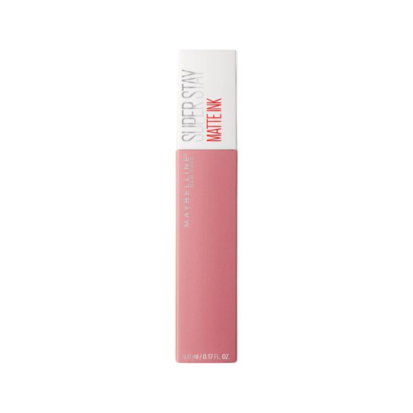 Maybelline Superstay Matte Ink Pintalabios Mate Larga Duración Tono 10 Dreamer Color Nude Rosa