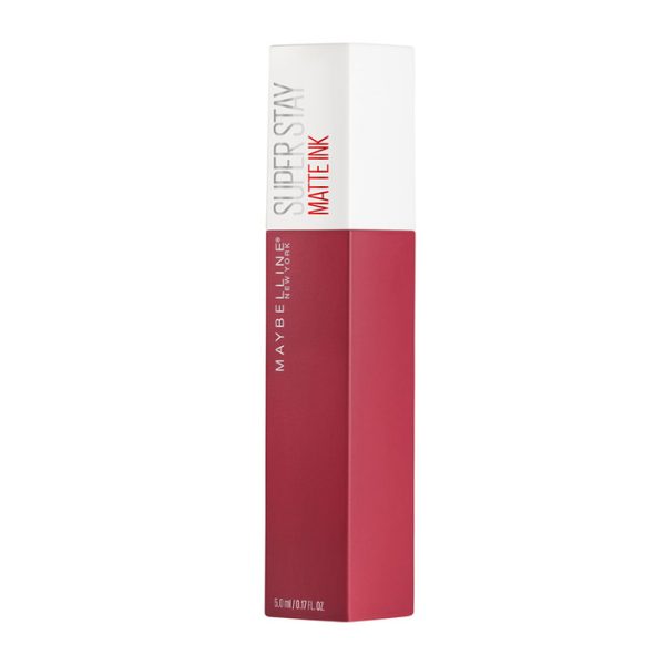 Maybelline Superstay Matte Ink Pintalabios Mate Larga Duración Tono 80 Ruler Color Rojo