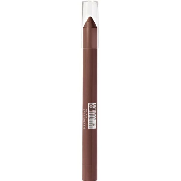 Maybelline Lápiz De Ojos Efecto Tatuaje Tattoo Liner 911 Smooth Walnut Marron Claro