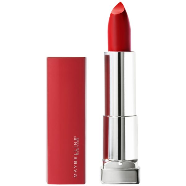 Maybelline Pintalabios Color Sensational Made For All 382 Red For Me Color Rojo Mate