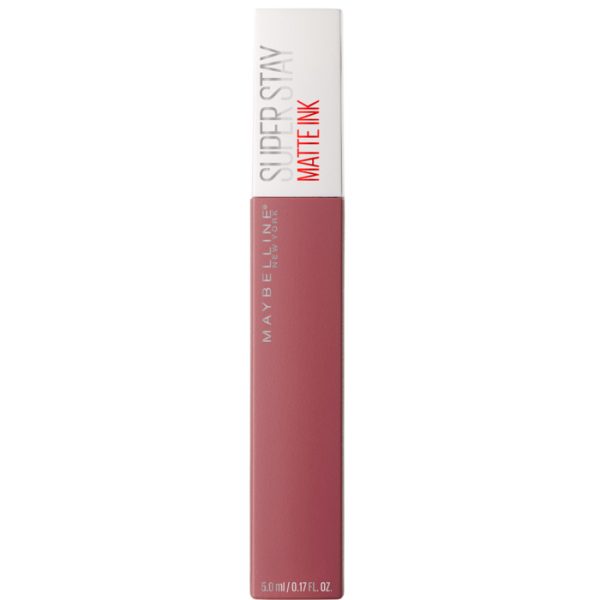 Maybelline Pintalabios Mate Larga Duración Superstay Matte Ink Tono 140 Soloist Color Rosa