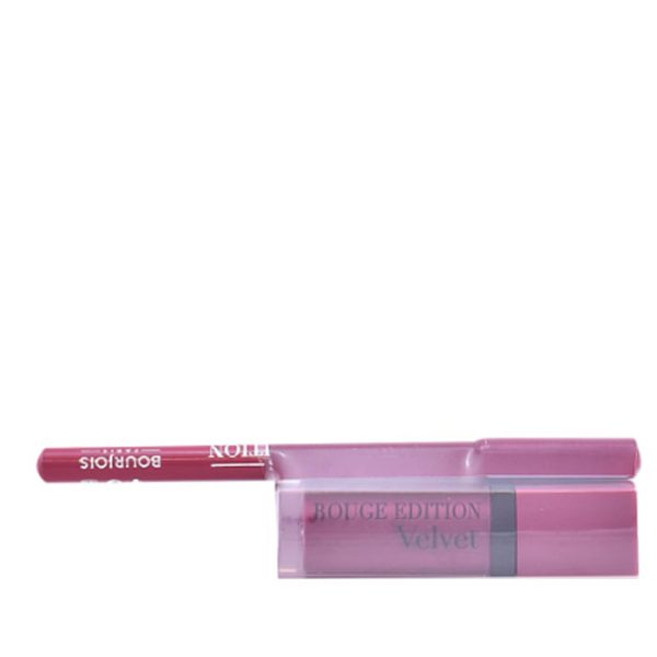 Bourjois Rouge Edition Velvet Barra De Labios 14 Plum Plum Girl Set 2 Piezas