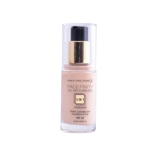 Max Factor Facefinity 3 In 1 Pre-Base, Corrector Y Base Spf20 35 Pearl Beige 30ml