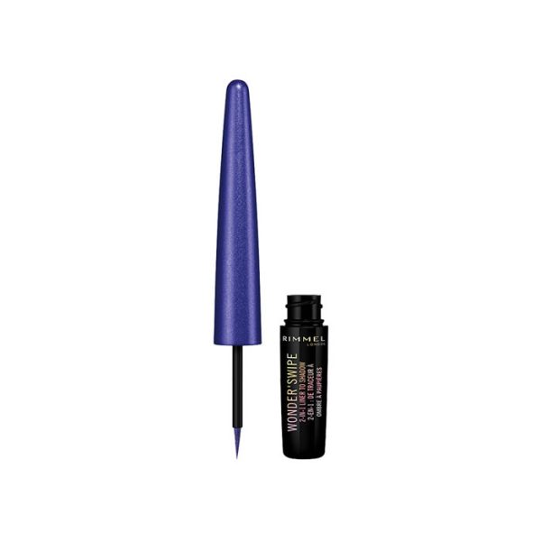 Rimmel London Wonder Swipe 2 In 1 Glitter Eyeliner To Eyeshadow 010 As F**k 1.7ml