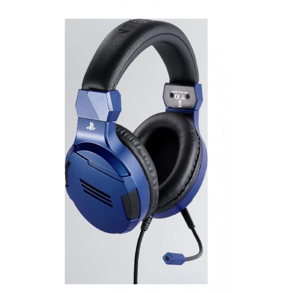 AURICULAR NACON PS4 AZUL CERTIFICADO OFICIAL - MICRO - CONTROL DE VOLUMEN Y FUNCION MUTE - Image 3