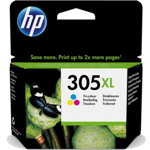 Cartucho tinta hp 305xl 3ym63ae tricolor deskjet 1210 - 1212