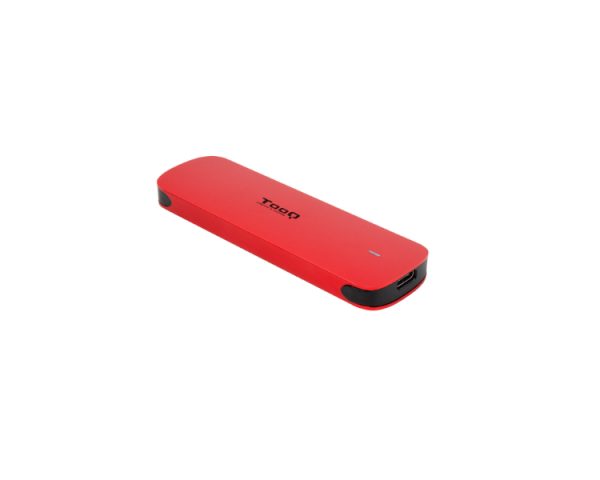 CAJA EXTERNA SSD M.2 NVMe ROJO TOOQ