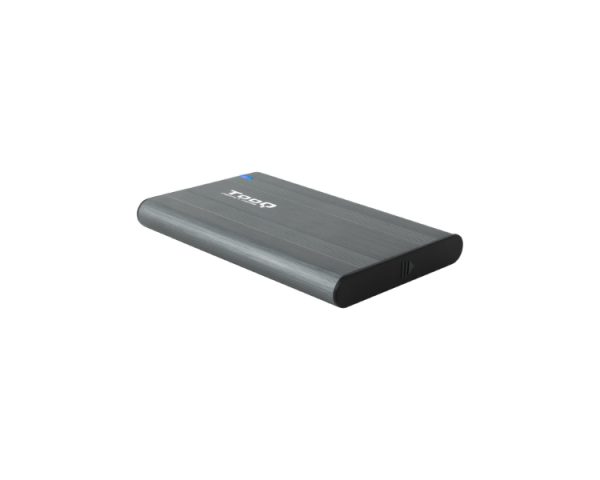 CAJA EXTERNA HDD/SSD 2.5'' GRIS TOOQ