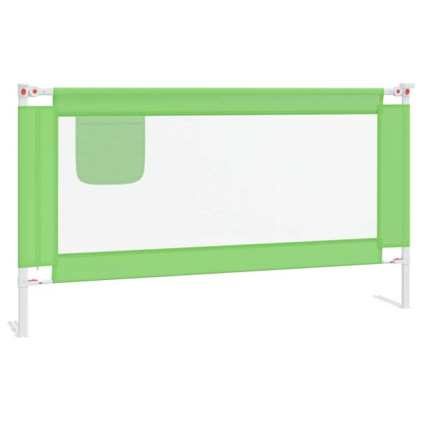 Barra de segurança p/ cama infantil tecido 150x25 cm verde - Image 2