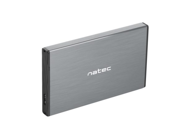 Caja externa natec rhino go disco duro 25pulgadaspulgadas usb 3.0 sata gris