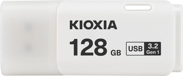 Memoria usb 3.2 kioxia 128gb u301 blanco