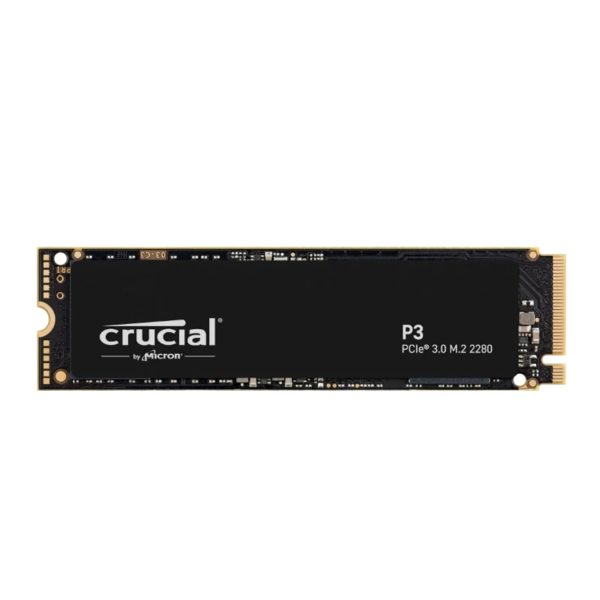 Disco duro interno solido ssd crucial p3 4tb m.2 nvme pcie 3.0