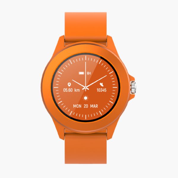 Reloj smartwatch forever colorum cw - 300 color naranja