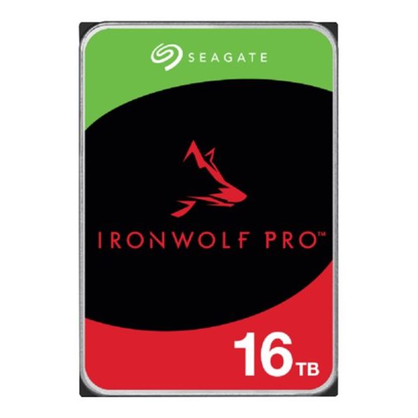 Disco duro interno hdd seagate ironwolf pro nas st16000nt001 16tb 3.5pulgadas 7200rpm -  256mb -  sata 6gb - s