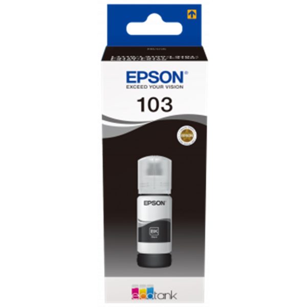 Cartucho ecotank epson 103 negro ink botella para l3110 -  l3150 -  l3111 -  l3151