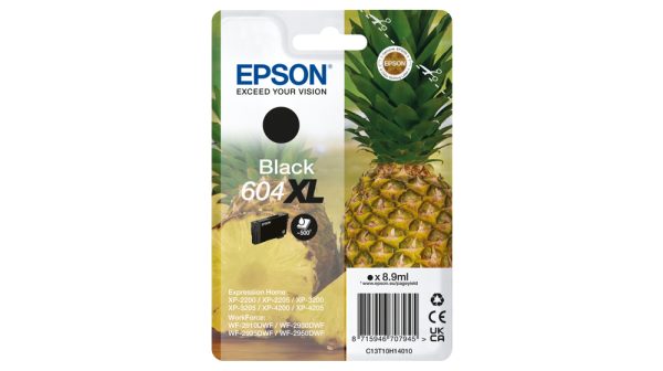 Cartucho epson 604xl negro c13t10h14010 xp2200 wf - 2910 piña