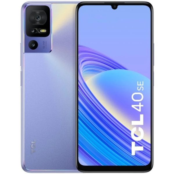 Telefono movil smartphone tcl 40se purple - 128gb rom - 4gb ram