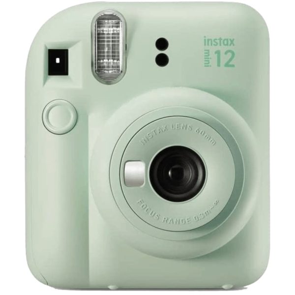 Camara fujifilm mini instax 12 flash -  autoexposicion -  verde menta