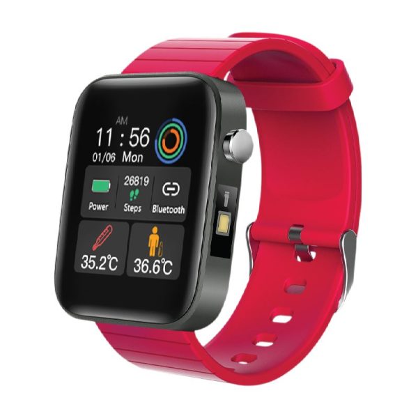 RELOJ SAMI WEARABLE SMARTBAND - DR BAND - ROJO