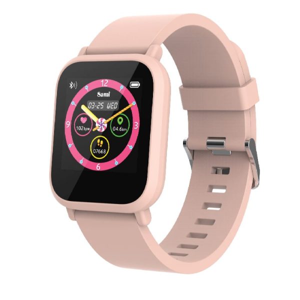 RELOJ SAMI WEARABLE SMARTWATCH JUNIOR TECH ROSA