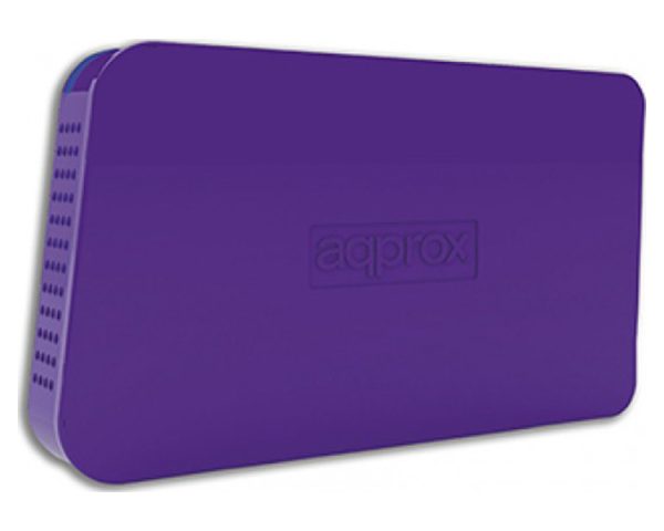 CAJA EXTERNA USB 2.5'' SATA MORADO APPROX