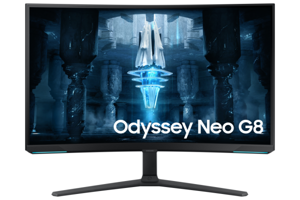 MONITOR GAMING SAMSUNG ODYSSEY NEO G8 UHD 32" CURVO 1000R 240HZ QUANTUM MINI-LED