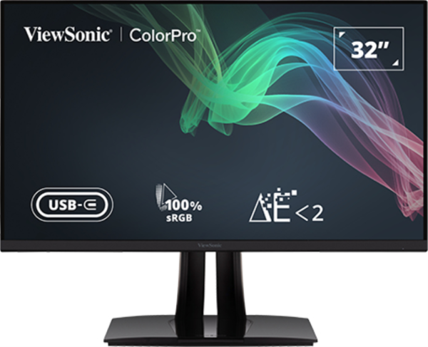 MONITOR VIEWSONIC 32" UHD IPS LED 2XHDMI DP-IN DP-OUT USB-C RJ45 AJUSTABLE