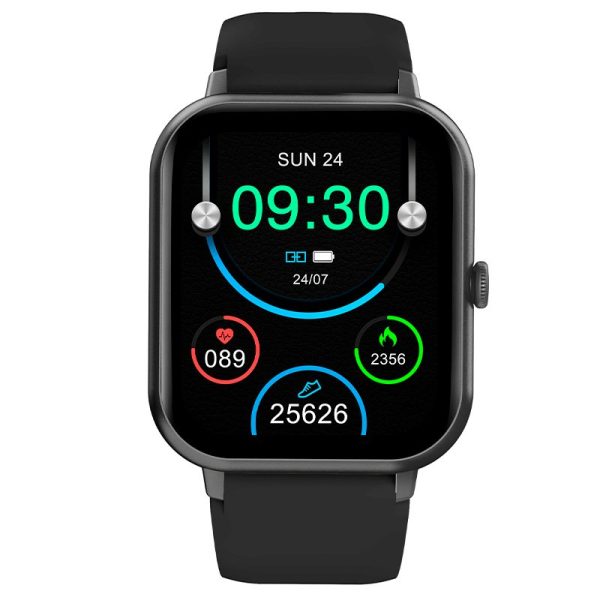 Smartwatch COOL Forest Silicona Negro (Llamadas, Salud, Deporte) - Image 6