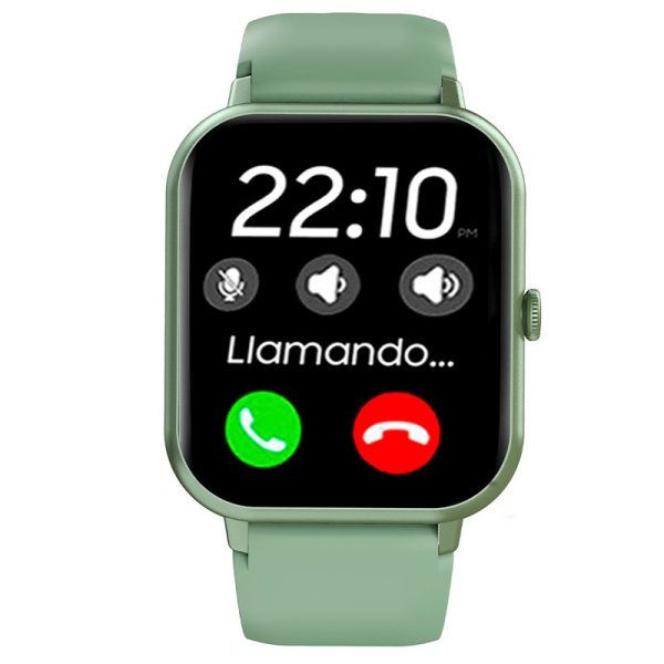 Smartwatch COOL Forest Silicona Verde (Llamadas, Salud, Deporte) - Image 2