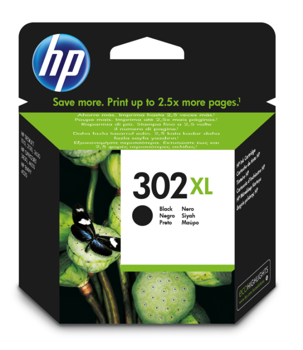 TINTA HP 302XL NEGRO