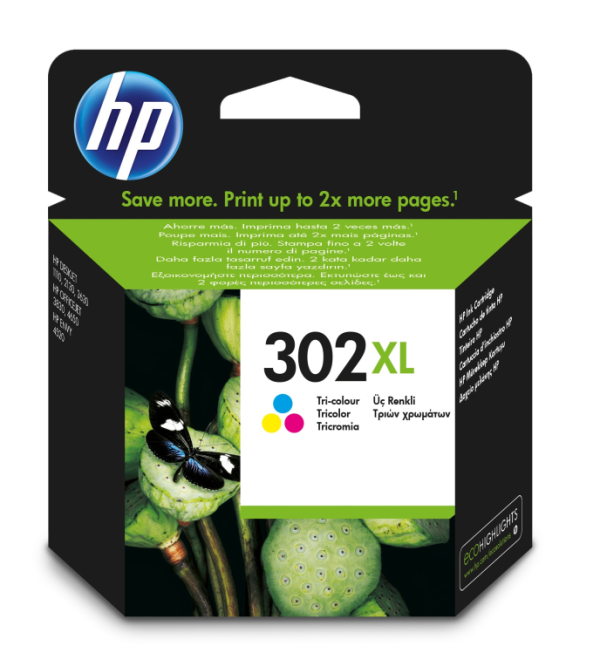 TINTA HP 302XL TRICOLOR