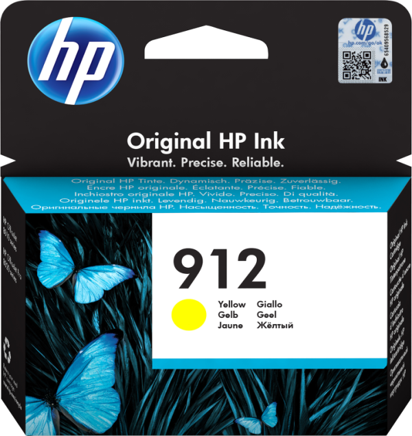 TINTA HP 912 AMARILLO