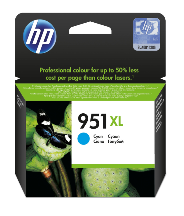 TINTA HP 951XL CYAN