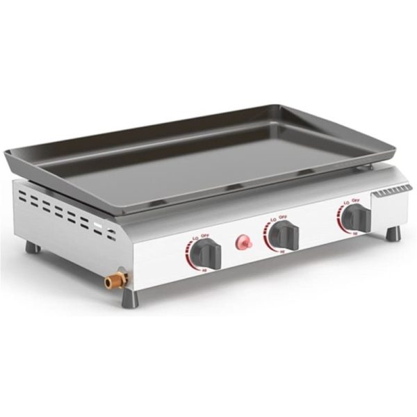 PLANCHA ASAR GAS VITROKITCHEN PG320IB 64X44 3F