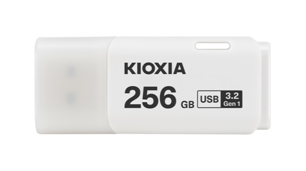 Memoria usb 3.2 kioxia 256gb u301 blanco