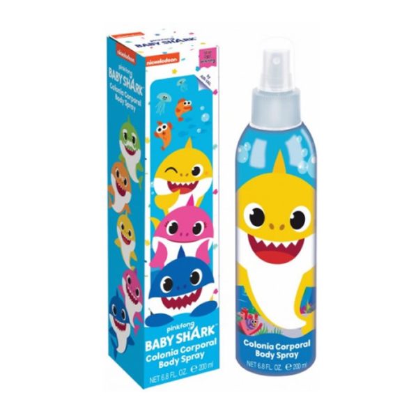 Cartoon Baby Shark Colonia Corporal Spray 200ml