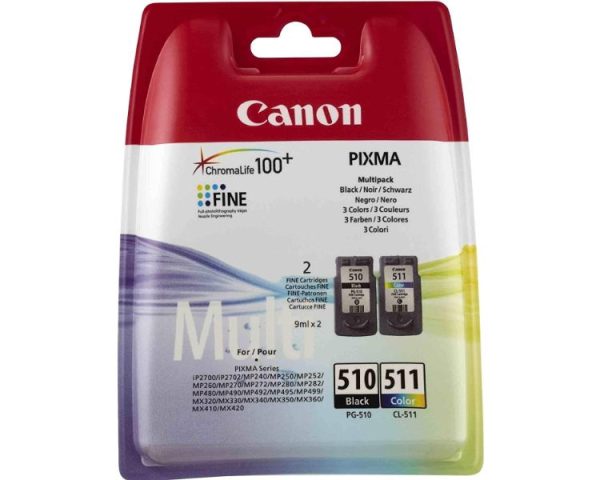 CARTUCHO CANON PG510 + CL511