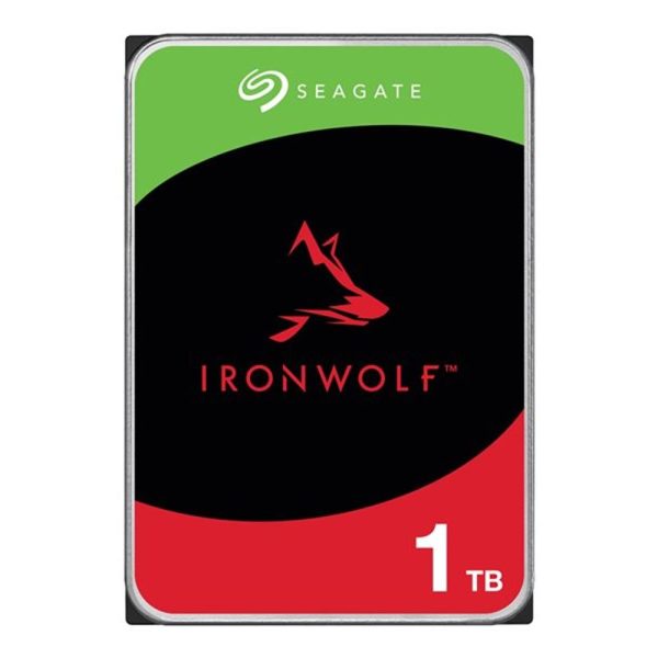 Disco duro interno seagate ironwolf 1tb 3.5pulgadas sata 6gb - s