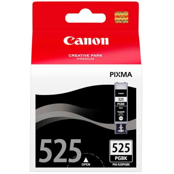 Cartucho tinta canon pgi 525 negro 19ml pixma ip4850 -  mg5150 -  mg5250 -  mg6150 -  mg8150