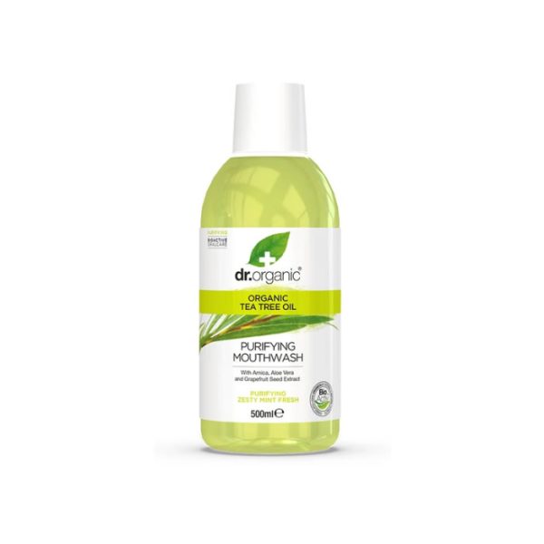 Dr. Organic Enjuague Bucal De Árbol De Té 500ml