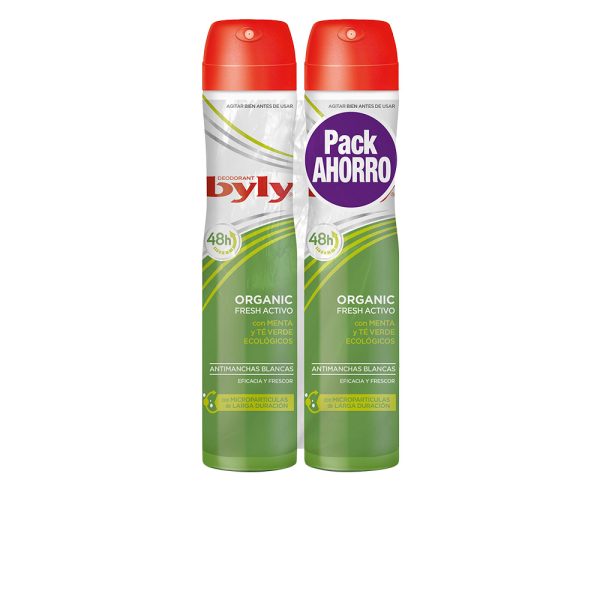 Byly Organic Extra Fresh Desodorante Spray 2x200ml