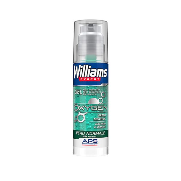 William Expert Oxygen Gel De Afeitar Piel Normal