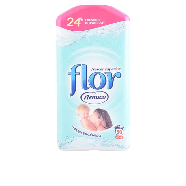 FLOR suavizante nenuco 50 lavados 1025 ml