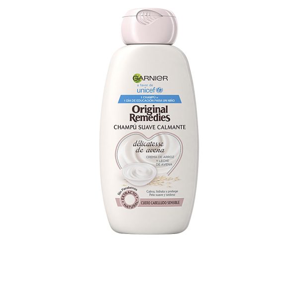 ORIGINAL REMEDIES shampoo delicado de aveia 300 ml