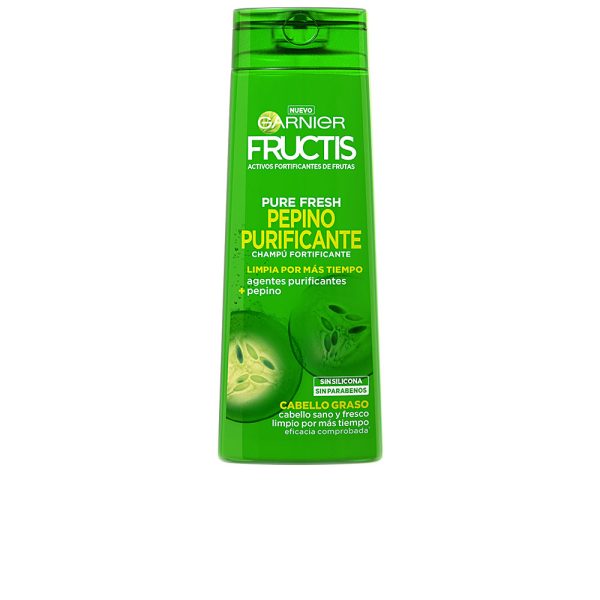 FRUCTIS PURE FRESH champô purificante de pepino 360 ml