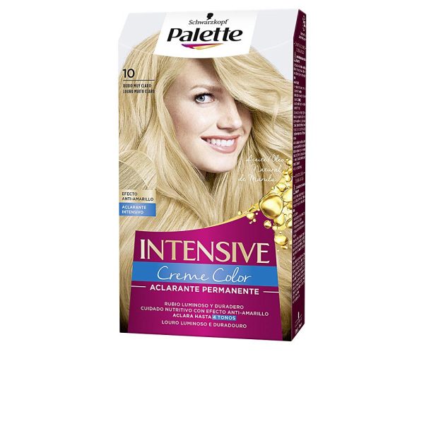 PALETTE INTENSIVE corante #10-loiro muito claro 1u