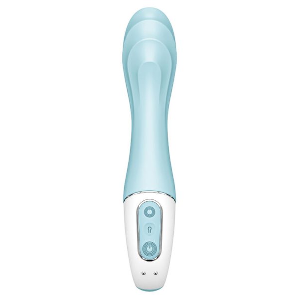 SATISFYER AIR PUMP VIBRATOR 5+ INFLATABLE G-SPOT VIBRATOR APP - BLUE - Image 3